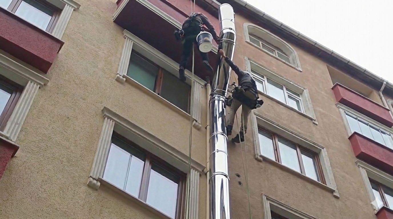 Dış Cephe Pimaş ve Baca Sistemleri Montajı