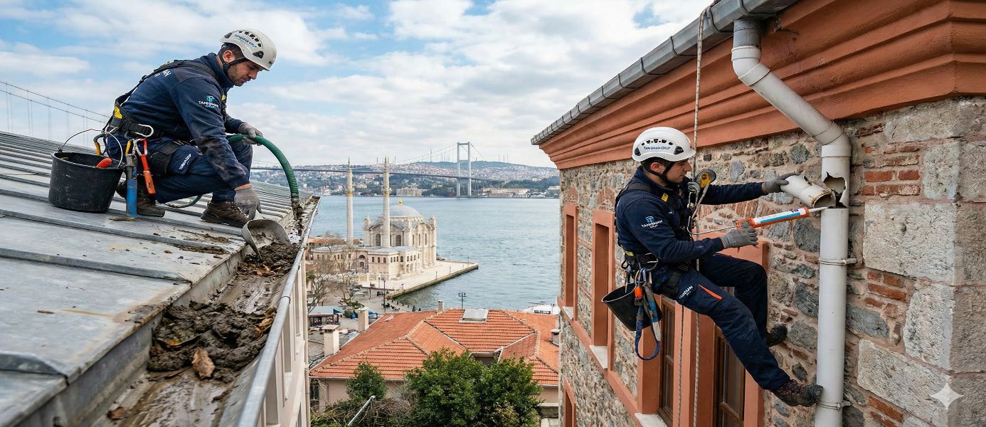 Pimaş Boru ve Çatı Oluk Temizliği