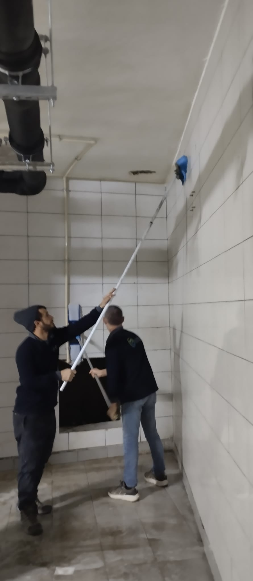 Endüstriyel Alan Duvar ve Tavan Temizliği